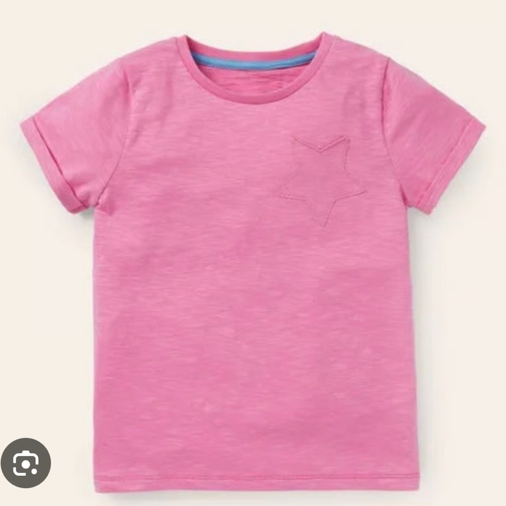 Boden Pink Shirt 6/7 years